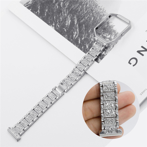 2018 Classique De Luxe Bling Strass Diamant En Acier Inoxydable <span class=keywords><strong>Bracelet</strong></span> <span class=keywords><strong>Bracelet</strong></span> Pour <span class=keywords><strong>Fitbit</strong></span> <span class=keywords><strong>Blaze</strong></span> Bandes Montre <span class=keywords><strong>Bracelet</strong></span> - Product Image 5