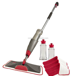 Mopa de pulverización de agua con paño de microfibra, limpiador de azulejos de suelo, nuevo - Product Image 1