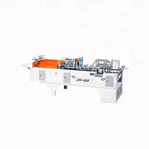 ZH-500 Moderna di vendita calda cartone ondulato scatola di carta mini cartella automatica gluer macchina