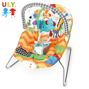 NOUVEAU! coloré bébé chaise berçante avec hochets musical balançoire pour bébé videur vibratre chaise berçante pour bébé - Product Image 1