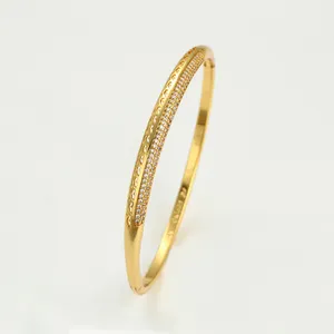 52246 xuping gros bijoux plaqué or blanc strass princesse royal bracelet bracelet pour les femmes