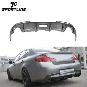 10-13 G37 Carbon Diffuser Lip voor Infiniti G Serie G37 X Sport Sedan 4-Door