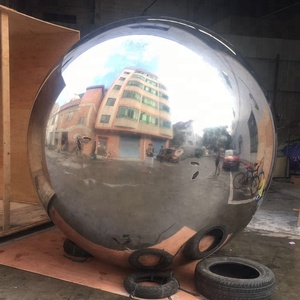 Bola de jardín grande de acero inoxidable de 48"