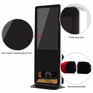 42 Inch Màn Hình Cảm Ứng Quảng Cáo Hiển Thị Wifi Tầng Thường Vụ <span class=keywords><strong>Lcd</strong></span> Kỹ Thuật Số Biển Với Giày Đánh Bóng Cleaner - Product Image 3