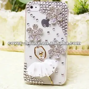 2012 new tasarım bale kız geri bling iphone 4 olguda 4s