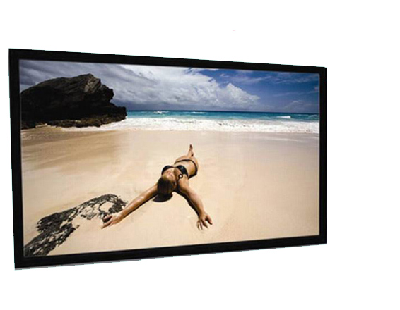 Экраны MGF, 120 дюйма, 150 дюйма, 65 мм, алюминиевый корпус, alr, для домашнего кинотеатра, экран проектора с фиксированной рамкой для помещений