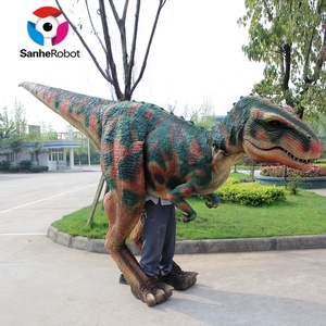 Attraente realistico adulto velociraptor custom <span class=keywords><strong>costume</strong></span> di carnevale