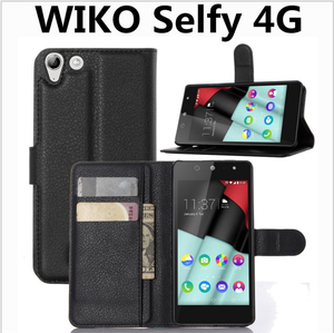 En gros En Cuir PU titulaire de la carte Mobile téléphone cas <span class=keywords><strong>pour</strong></span> <span class=keywords><strong>WIKO</strong></span> Selfy 4G - Product Image 6