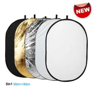 150*200CM 5 1でPhotography Light ReflectorためPhotographic Oval Collapsible Multi Disc Studio Photo Camera Lightings