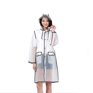 Promosyon moda açık su geçirmez EVA yağmurluklar kapaklı yağmurluk yetişkinler için - Product Image 4