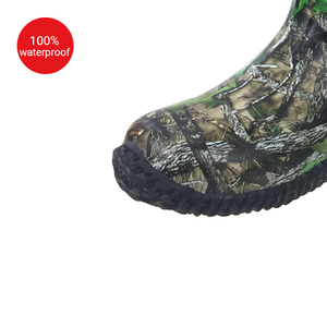 Bottes de sécurité d'extérieur anti-odeur et hauteur genou, camouflage de chasse - Product Image 2