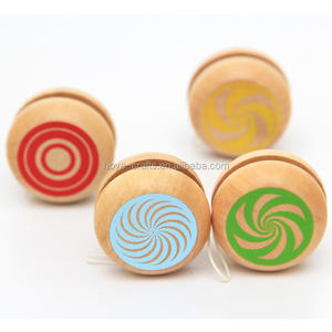 <span class=keywords><strong>Yoyo</strong></span>-juguetes creativos de madera para niños, <span class=keywords><strong>Yoyo</strong></span> de mariquita con pintura a mano - Product Image 3