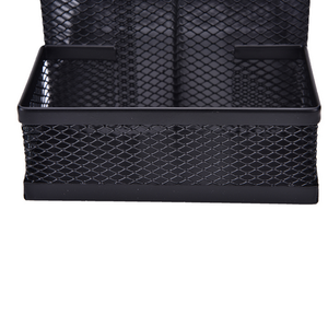 Vendita calda del Metallo della maglia Scuola Studenti Ufficio <span class=keywords><strong>Scrivania</strong></span> Organizzatore Penna Scatola Di Immagazzinaggio Titolare <span class=keywords><strong>Cancelleria</strong></span> Nero - Product Image 3