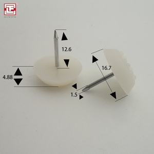 Anti Slip pinza gamba glide piedi Pastiglie <span class=keywords><strong>Nylon</strong></span> piedi per Mobili - Product Image 4