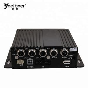 Enregistreur vidéo numérique mobile hybride SD-MDVR le moins cher pour véhicule, voiture, caméra de surveillance, 4 canaux, pour remorque, camion, bus - Product Image 1