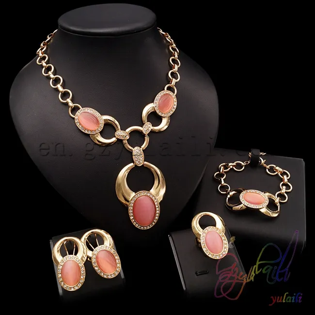 nigerian party beads necklace set indian bridal jewelry sets big costume jewellery sets