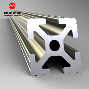 <strong>6063</strong> T5 Industrial T Slot <strong>Aluminum</strong> <strong>Profile</strong> with Cutting Service Customizable Thickness - Product Image 2
