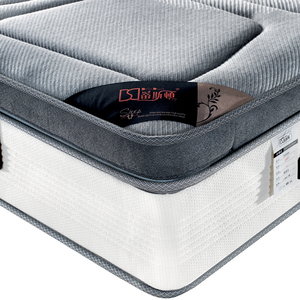 Bamboe Houtskool Gebreide Stof China Professionele OEM Traagschuim Lente Kingsize Alibaba Matras Voor Groothandel - Product Image 1