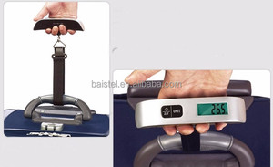 Verde Retroilluminazione Bilancia Elettronica Digitale Funzione di Temperatura Elettronico <span class=keywords><strong>Scala</strong></span> Dei Bagagli di Viaggio - Product Image 6