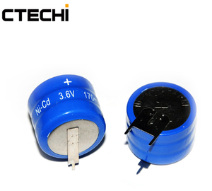 Ctechi 1.2V 170mAh có thể sạc lại nút đồng xu NiCd Pin gói - Product Image 2