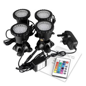 <span class=keywords><strong>LED</strong></span> étanche à couleur changeante <span class=keywords><strong>avec</strong></span> télécommande, spot <span class=keywords><strong>LED</strong></span> alimenté par ca pour l'extérieur, jardin sous-marin, <span class=keywords><strong>piscine</strong></span>, étang - Product Image 3