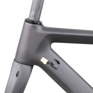 <span class=keywords><strong>Cuadro</strong></span> de bicicleta de grava de <span class=keywords><strong>carbono</strong></span> de <span class=keywords><strong>ciclocross</strong></span> de montaje plano novedoso - Product Image 2