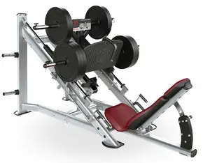 Fitness makineleri/plaka yüklü/Hack Squat makinesi/45 derece bacak basın