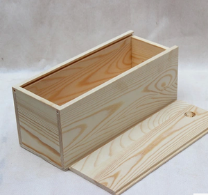 TF handmade thông gỗ đính hộp bản lề (nhỏ tối) - Product Image 1