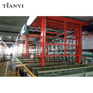 Full automatic chrome plating ABS plastic plating production line