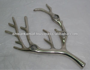 Bougeoir de Noël en aluminium en forme d'arbre pour la décoration de la maison - Product Image 3