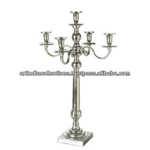 Tall Silver Plated <b>Candelabra</b> for Home Decoration Office Decoration Wedding Decoration - Product Image 2