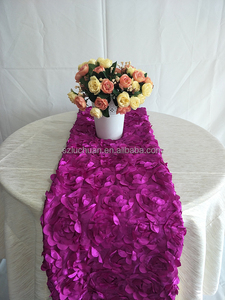 Hoa Đẹp Cưới <span class=keywords><strong>Satin</strong></span> Bảng Runners Cho Đám Cưới - Product Image 3