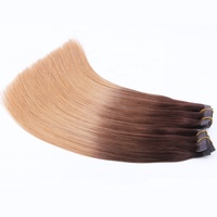 Extensiones de Cabello Humano Rizado con Clip, 100% Cabello Virgen Remy Europeo, Clip Doble Súper Fuerte, de Fábrica China de Alta Calidad