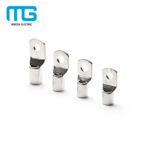 Non insulated copper connecting brass terminal wire connector lugs