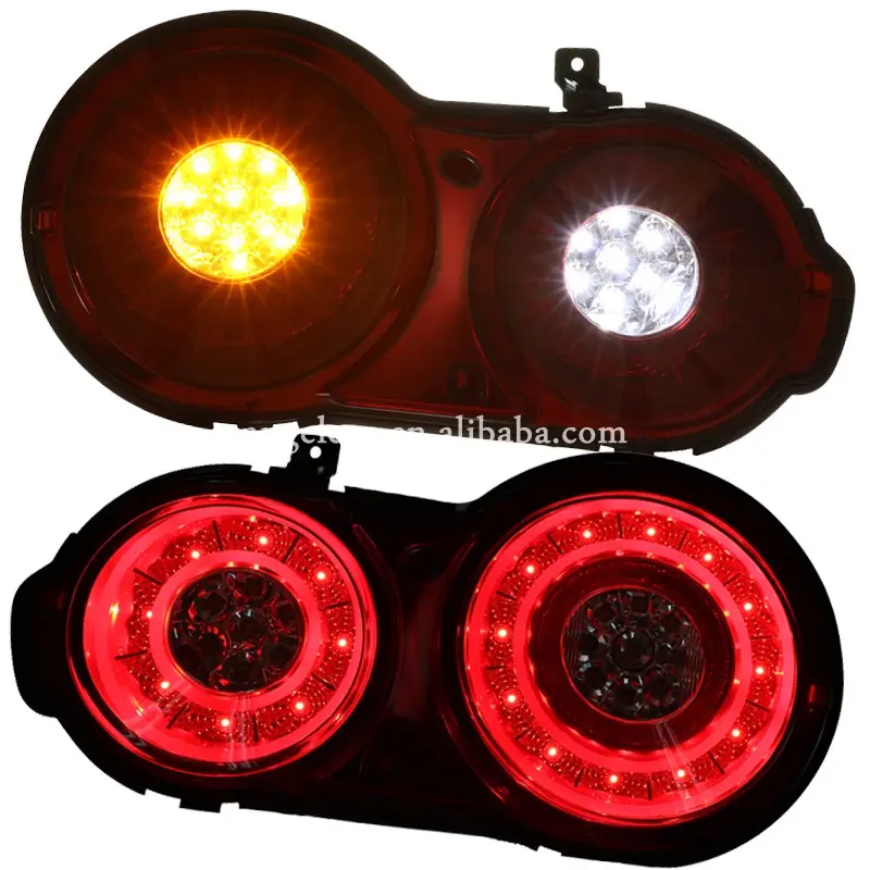 닛산 2007 GTR R35 LED 테일 램프 Tailight 붉은 색 년 SN