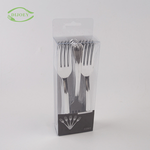 Wholesale Cheap Cutlery Set Silver Coated Salad Plastic Disposable Fork - Product Image 4