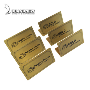Targa in Metallo Brandnewsign Molto Popolare, Insegna da Tavolo in Ottone 3D per Numeri di Ordine - Product Image 2