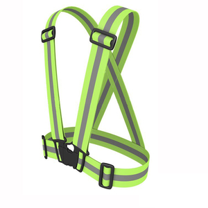 Cinturini riflettenti per esterni Bretelle Riflettente reggicalze riflettenti da cintura promozionali adesivi riflettenti - Product Image 1