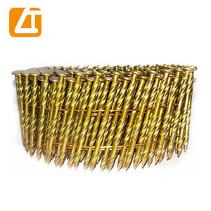 Competitive Price!!! 15 Degree Pneumatic Nail, Galvanized Pallet Roofing Coil Nail, <strong>Clavo</strong> En Rollo - Product Image 1