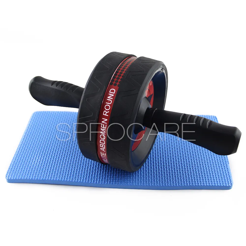 Abdominal muscle trainer Ab wheel exercise roller for best core training workout wholesale home gym fitness equipment