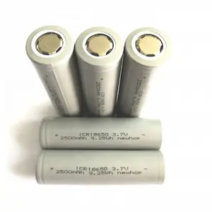 11.1v 12v 7.4v li-ion batterie de vélo électrique rechargeable 18650 3.7v 2500mah 9.25wh pour la lumière solaire