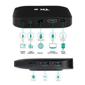 RK3229 TX2 R2 Android TV BOX 2GB 16GB TX2 R2 Media Player IPTV Box H.265 2.4GHz WiFi BT - Product Image 3