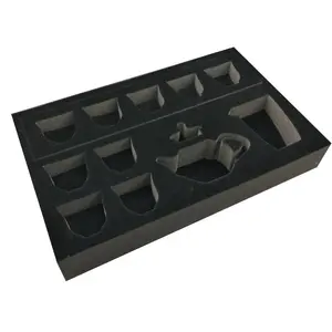 Insert Foam Flocking EVA Foam Insert Flocked Foam Box Tray Liner