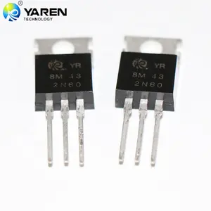 Transistor Mosfet Elektronik N-saluran 2N60 600V 2 Amp