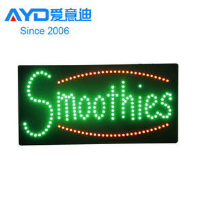 Hot Cake Indoor Advertising LED Open Sign Smoothies <strong>Program</strong> LED Display LED Gas Price Sign - Product Image 5