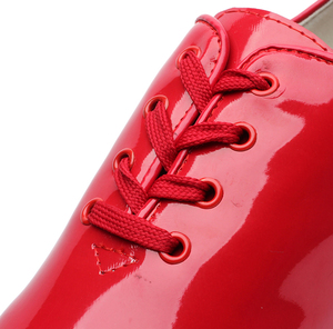 Professionnel De Haute Qualité <span class=keywords><strong>Pas</strong></span> <span class=keywords><strong>Cher</strong></span> Filles Garçons Rouge Brillant PU <span class=keywords><strong>Chaussures</strong></span> de <span class=keywords><strong>Claquettes</strong></span> En Gros - Product Image 6