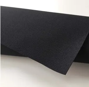 in-stocked waterproof PVC backing 300d heavy polyester black oxford fabric for bags backpack