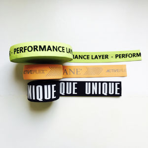 2 Inch Tùy Chỉnh Jacquard Rộng Đồ Lót Dệt Đàn Hồi Nylon Webbing Ban Nhạc - Product Image 4