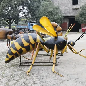 Tema Parkı Açık Dekorasyon Simülasyon Böcek için Satış