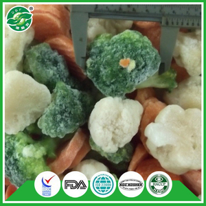 Chino anillo de zanahoria brócoli coliflor iqf vegetales mixtos congelados judías verdes - Product Image 3